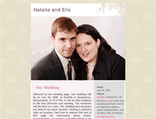 Tablet Screenshot of natalie.eric-hart.com